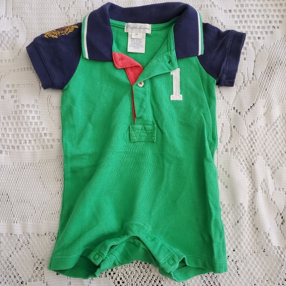 Ralph Lauren baby polo onesie